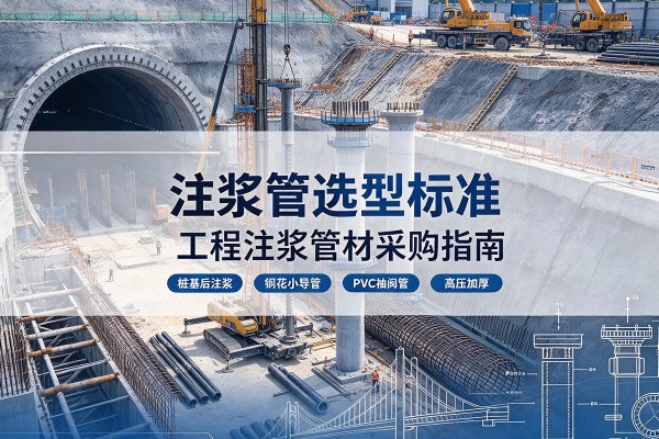 江苏注浆管选型标准