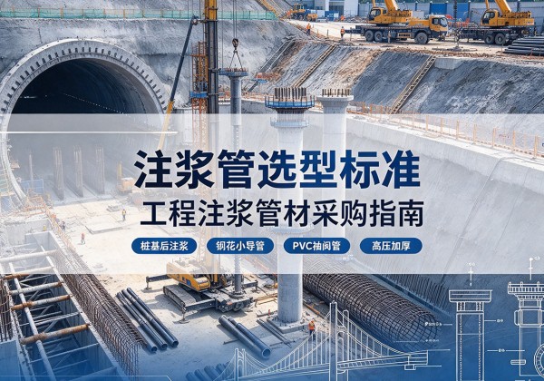 江苏注浆管选型标准